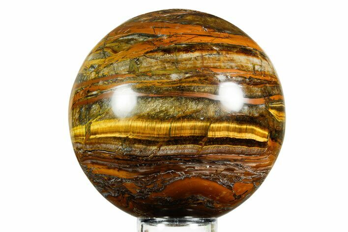 Polished Tiger's Eye Sphere #362581